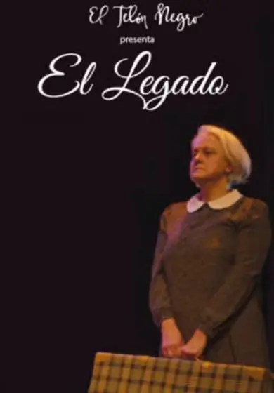 Cartel de El legado - El telón negro
