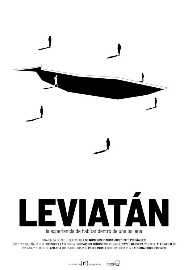 Cartel de [los números imaginarios]: Leviatán: la experiencia de habitar dentro de una ballena