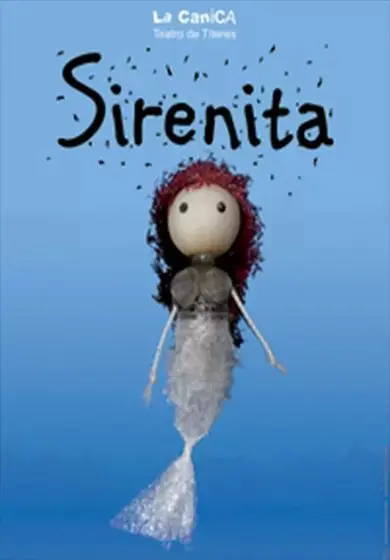 Cartel de Sirenita: La Canica Teatro