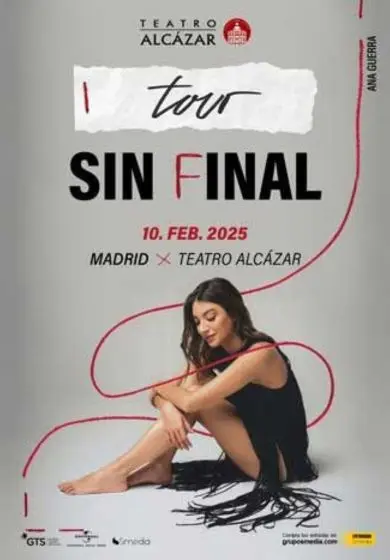 Cartel de Ana Guerra: Tour Sin Final