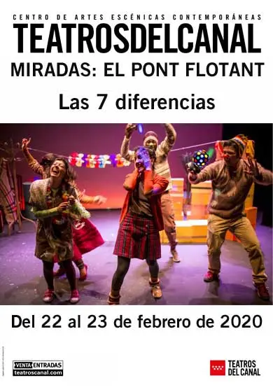 Cartel de EL PONT FLOTANT: Las 7 diferencias