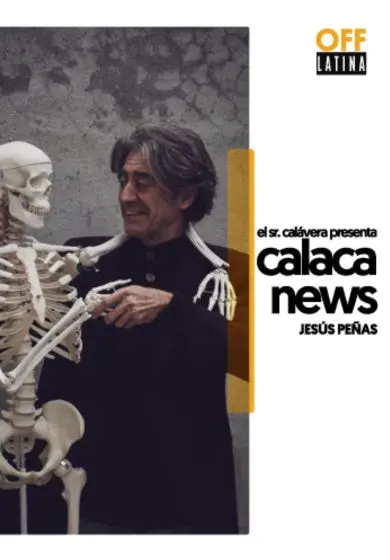 Cartel de El Sr. Calavera presenta Calaca News