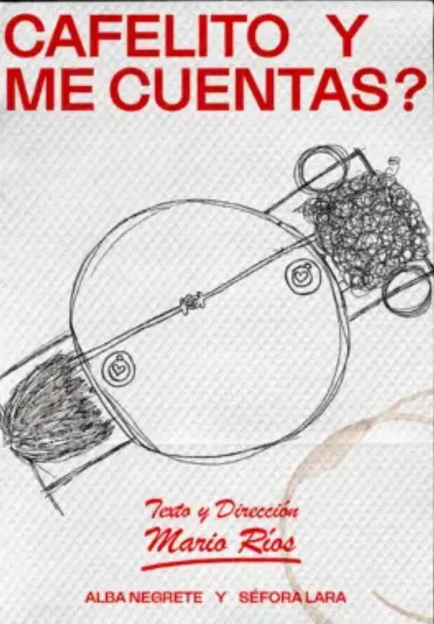 Cartel de ¿Cafelito y me cuentas?