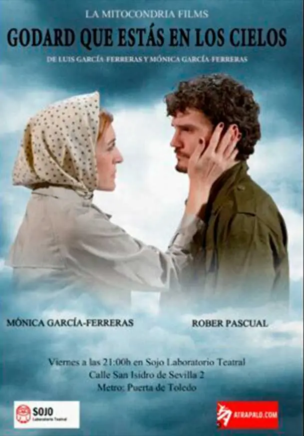 Cartel de Godard que estás en los cielos