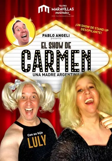 Cartel de El Show de Carmen: una madre argentina