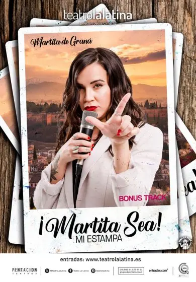Cartel de ¡Martita Sea! Mi estampa