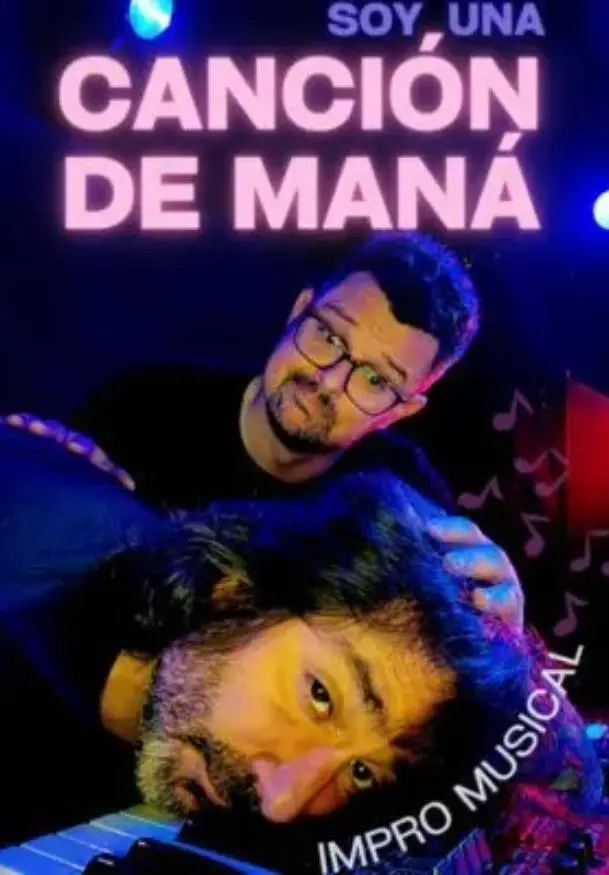 Cartel de Soy una canción de Maná