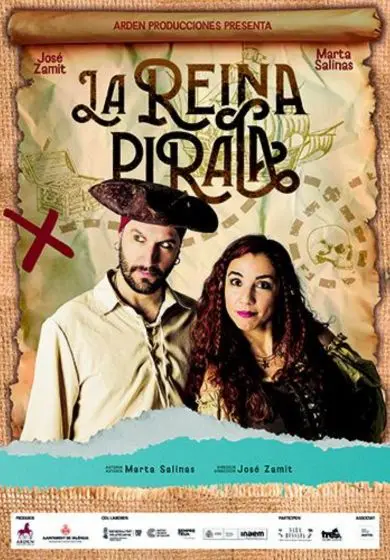 Cartel de La reina pirata