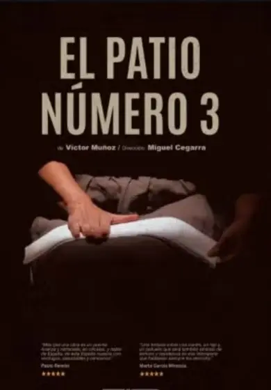 Cartel de El patio número 3