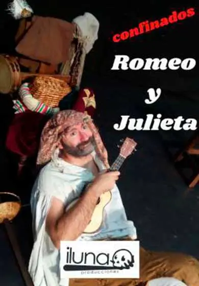 Cartel de Romeo y Julieta confinados