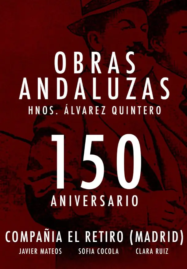 Cartel de Obras andaluzas: Hnos. Quintero
