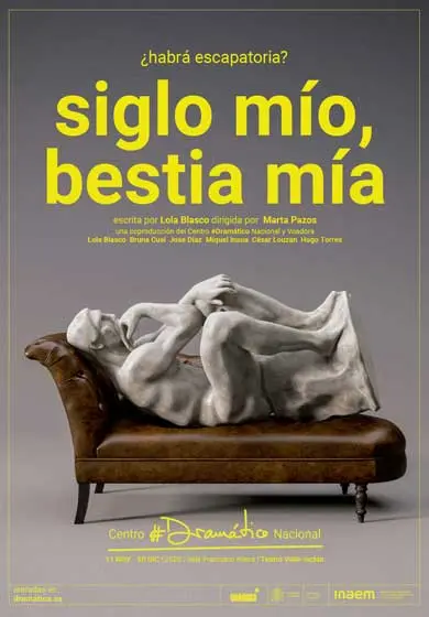 Cartel de Voadora: Siglo mío, bestia mía