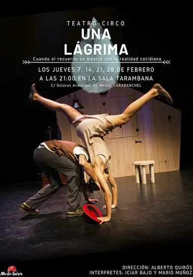 Cartel de Una lágrima