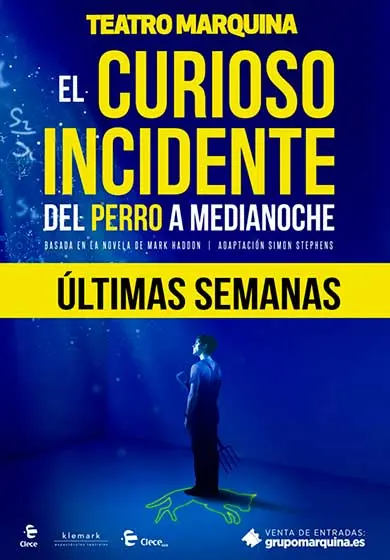 Cartel de El curioso incidente del perro a medianoche