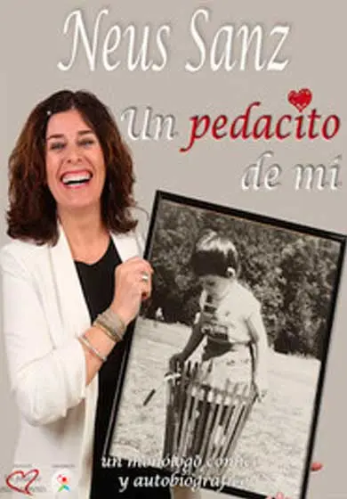 Cartel de Neus Sanz: Un pedacito de mí