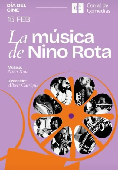 Cartel de La música de Nino Rota