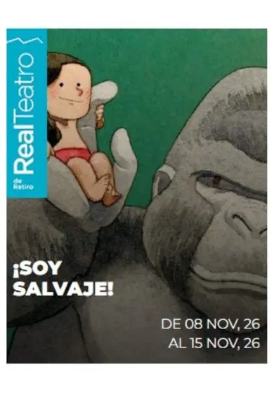 Cartel de ¡Soy Salvaje!