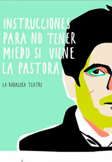 Cartel de Instrucciones para no tener miedo si viene la pastora