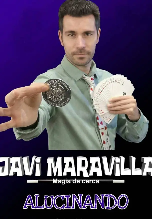Cartel de Javi Maravilla - Alucinando