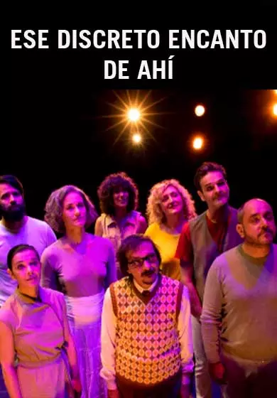 Cartel de ABADÍA CONFINADA: Ese discreto encanto de ahí