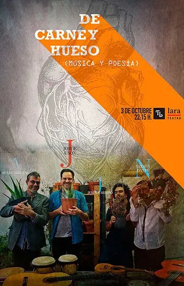 Cartel de De carne y hueso
