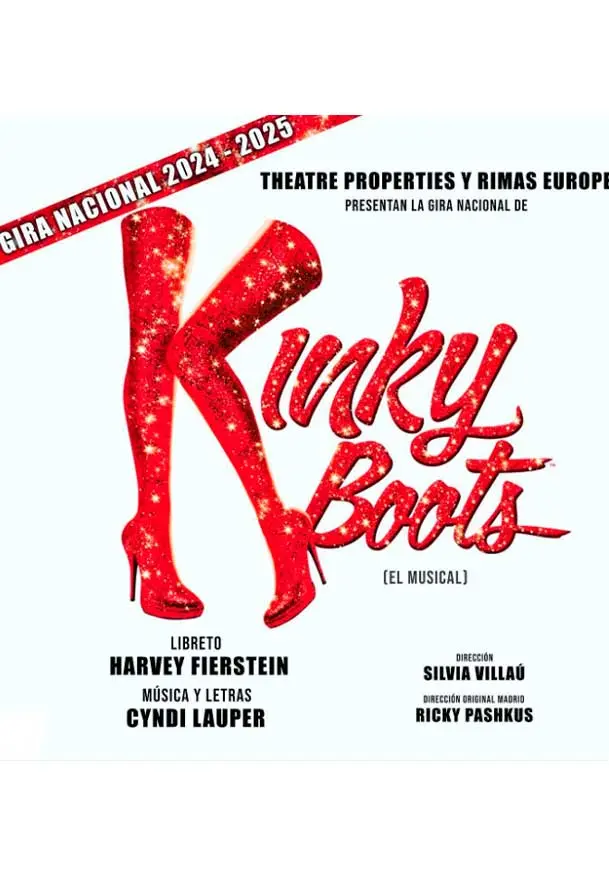 Cartel de Kinky Boots, el musical