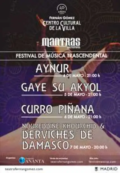 Cartel de VIII Mantras Festival