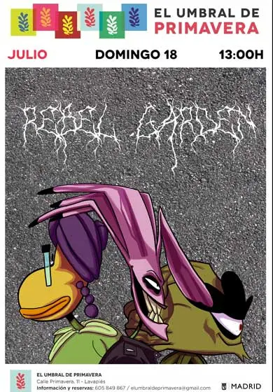 Cartel de Rebel Garden