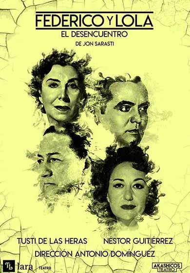 Cartel de Federico y Lola. El Desencuentro