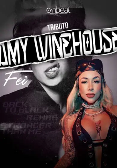 Cartel de Tributo a Amy Winehouse
