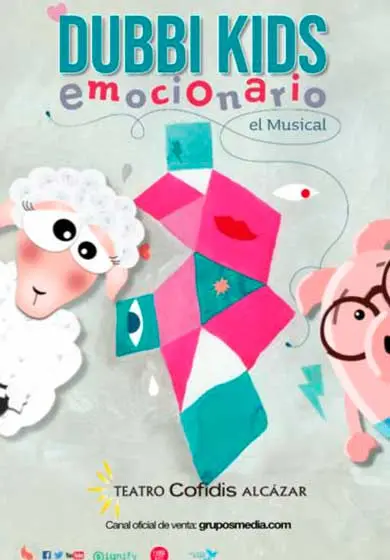 Cartel de Dubbi Kids: Emocionario, el musical