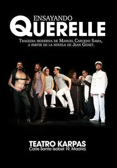 Cartel de Ensayando Querelle