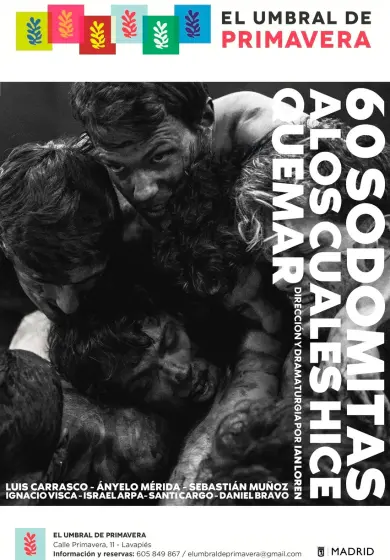 Cartel de 60 sodomitas a los cuales hice quemar