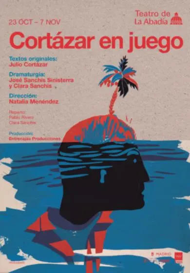 Cartel de Cortázar en juego