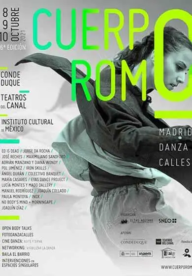 Cartel de Cuerpo Romo (2021) - VI Edición del Festival de danza contemporánea