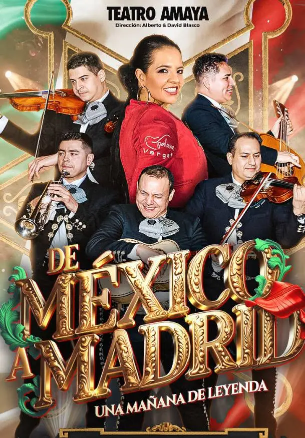 Cartel de De México a Madrid – Una mañana de leyenda