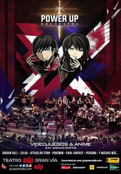 Cartel de Power Up Orchestra