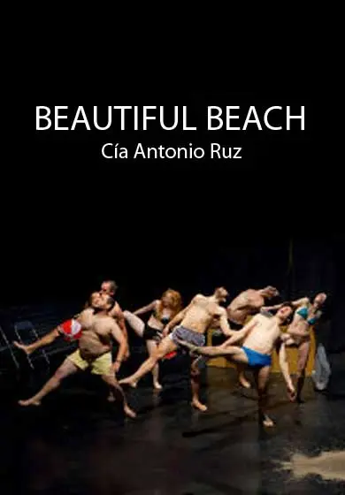 Cartel de Cía. Antonio Ruz: Beautiful Beach