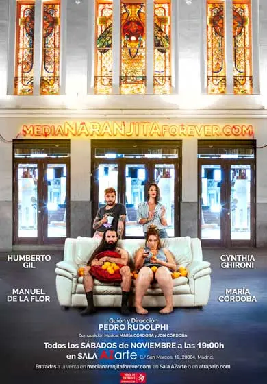 Cartel de Medianaranjitaforever.com