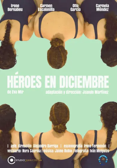Cartel de Juando Martínez: Héroes en diciembre