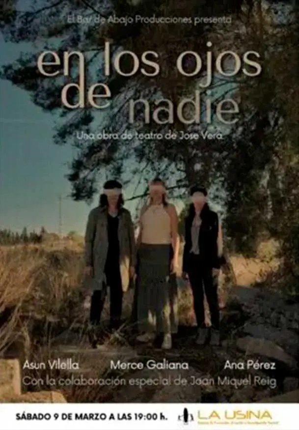 Cartel de En los ojos de nadie