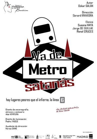 Cartel de Va de Metro Satanás