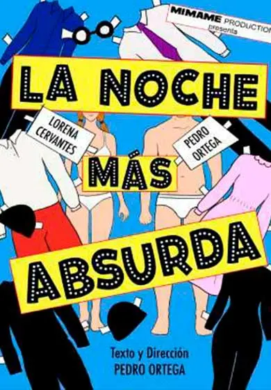 Cartel de La noche más absurda