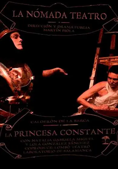 Cartel de La princesa constante