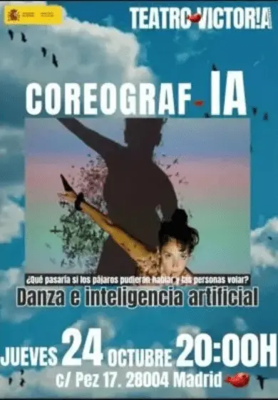 Cartel de Coreograf-Ia - Danza e inteligenia artificial