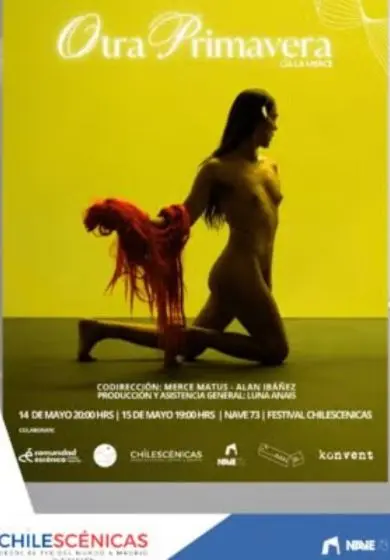 Cartel de Otra primavera - Chilescénicas
