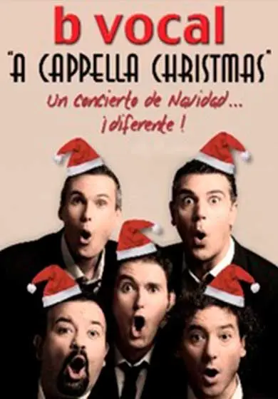 Cartel de B Vocal: A Capella Christmas