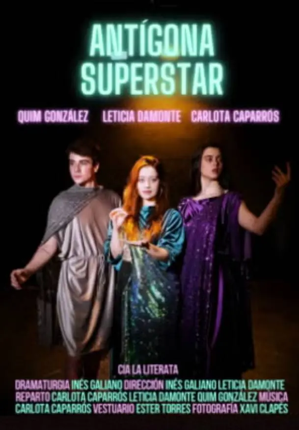 Cartel de Antígona Superstar