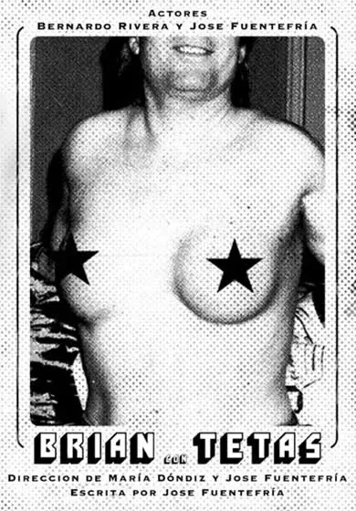 Cartel de Brian con tetas
