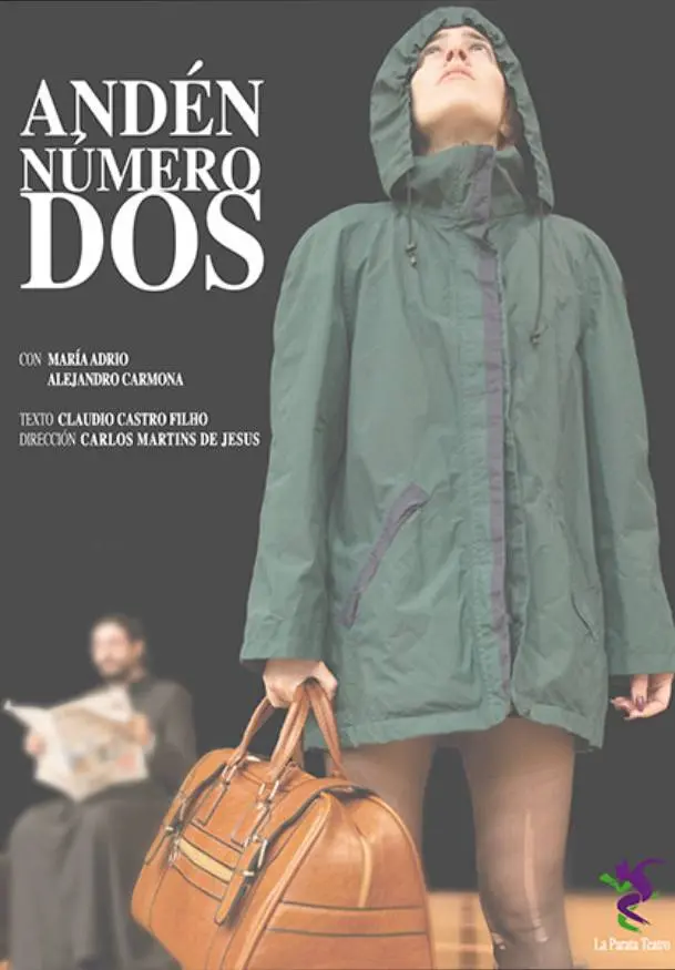 Cartel de Andén número dos